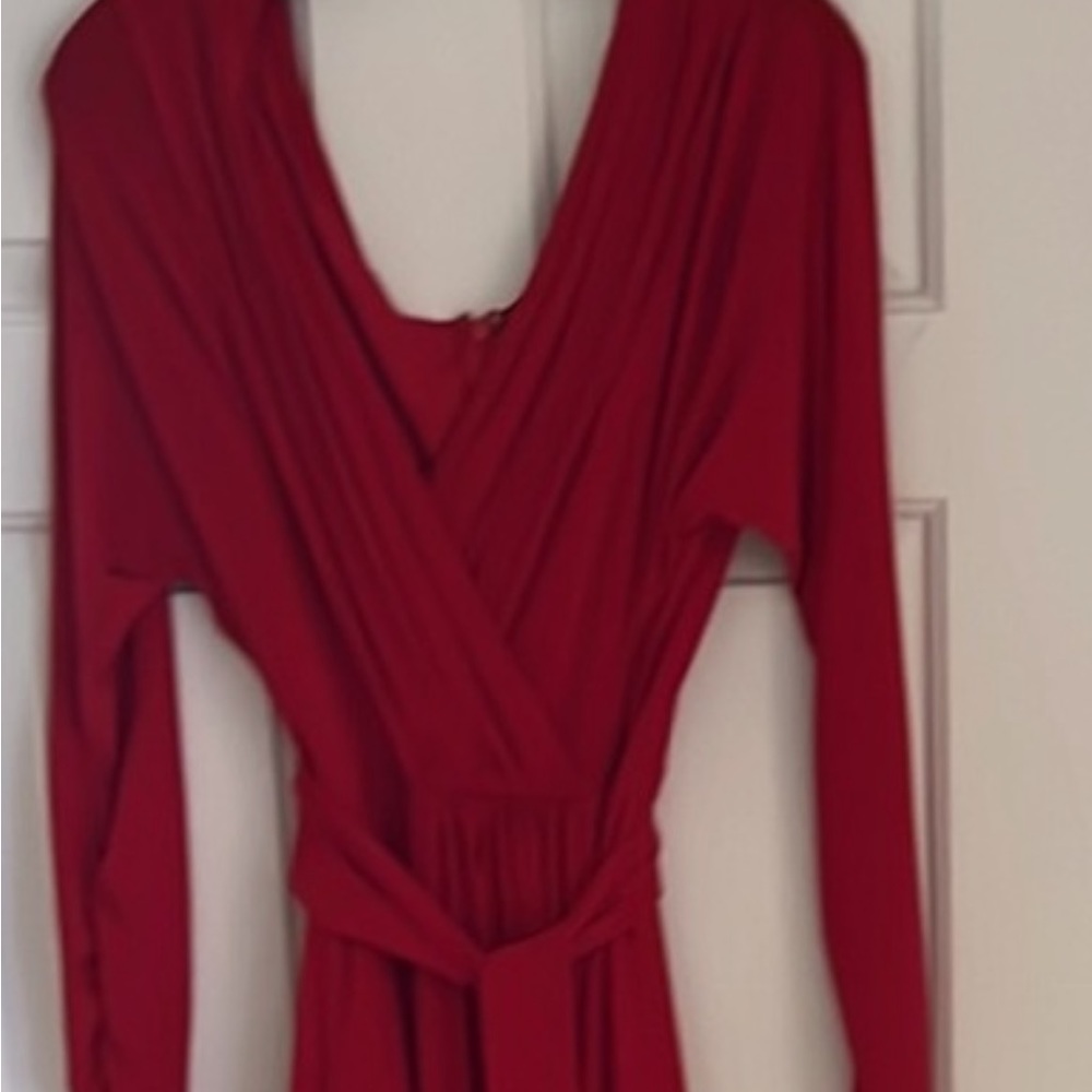 Tadashi Red Gown - image 6